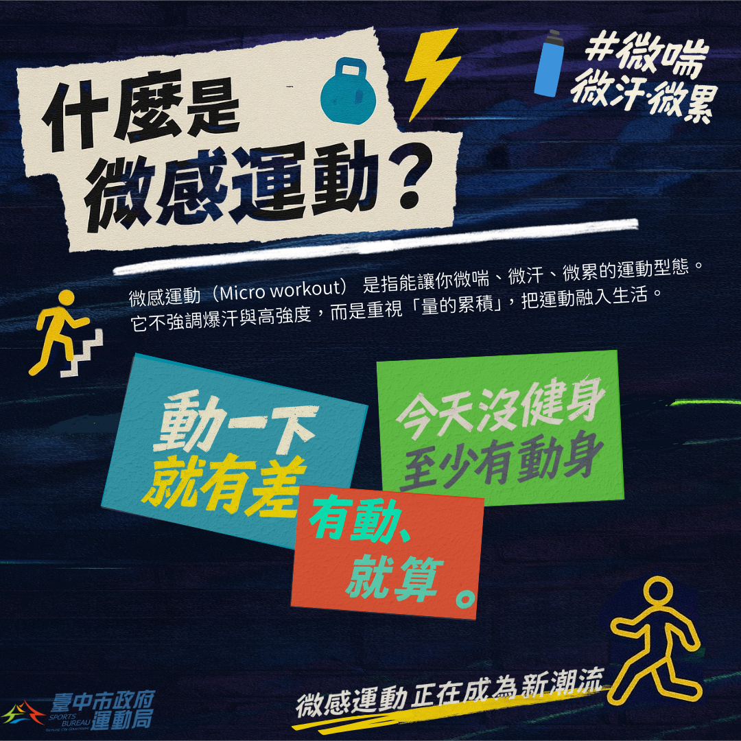 微感運動 Micro Workout｜忙碌生活中的新選擇！